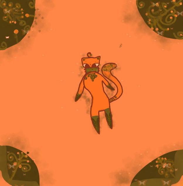 Pumpkin Cat