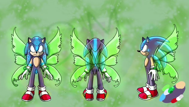 Sonic planetary Guardian form