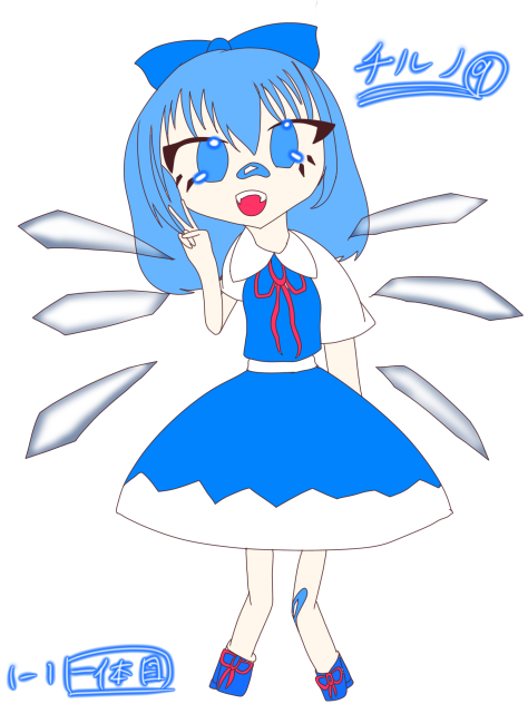 東方妖々夢のキャラ全部描きたい！1人目