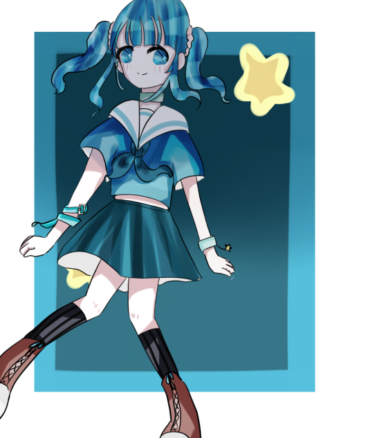 ベルト✖️セーラー服