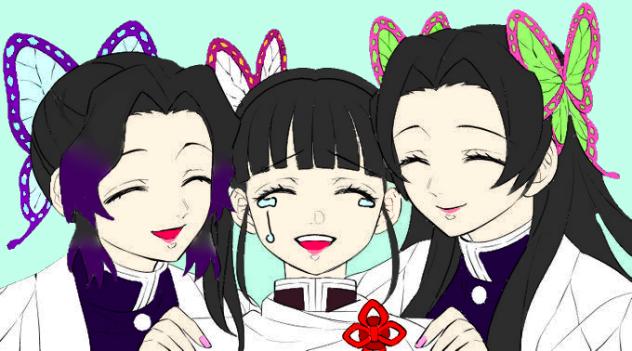 胡蝶3姉妹🦋 - ibisPaint