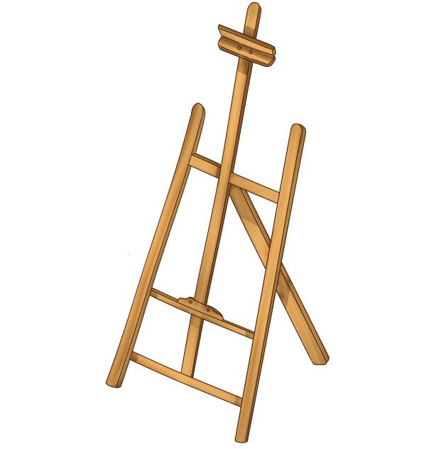 Easel wooden