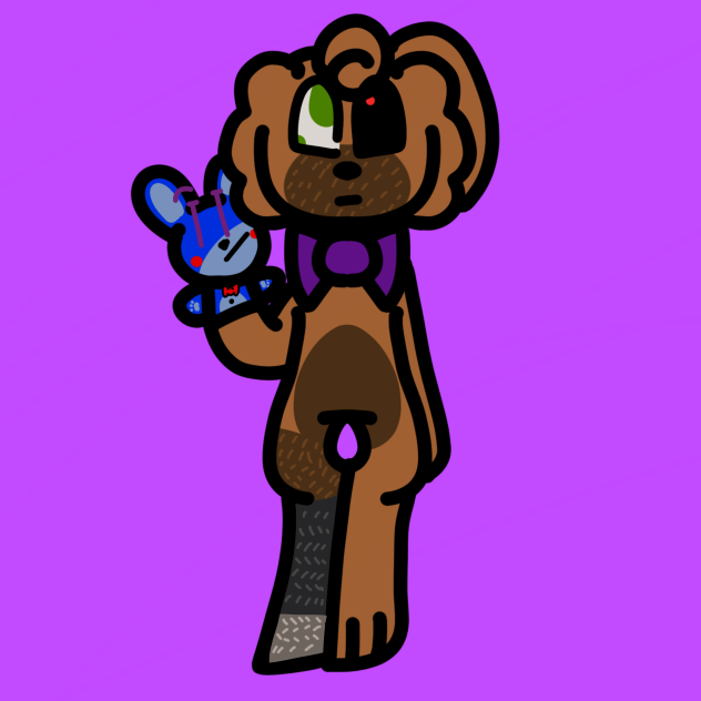 Stitch the dog (fnaf oc)