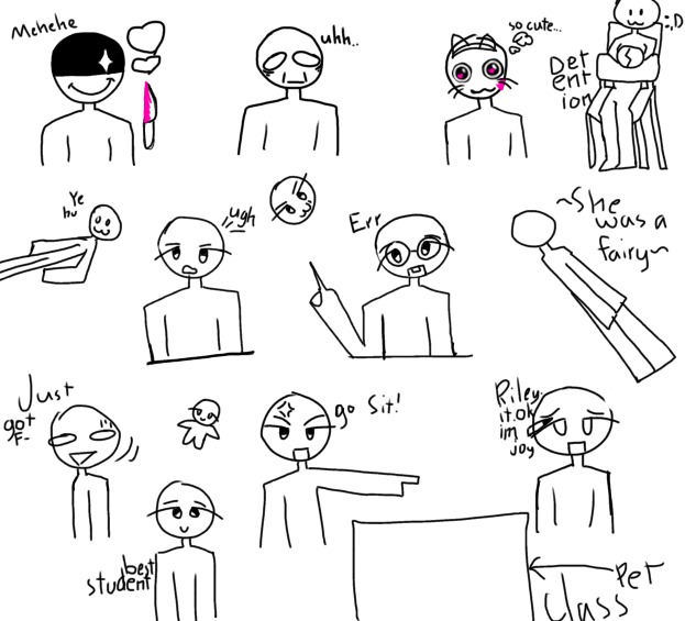 School drama be like.. Collab