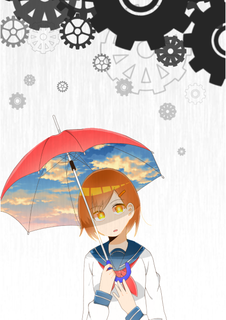 ゆずか様を部誌のイラストでおかりしました