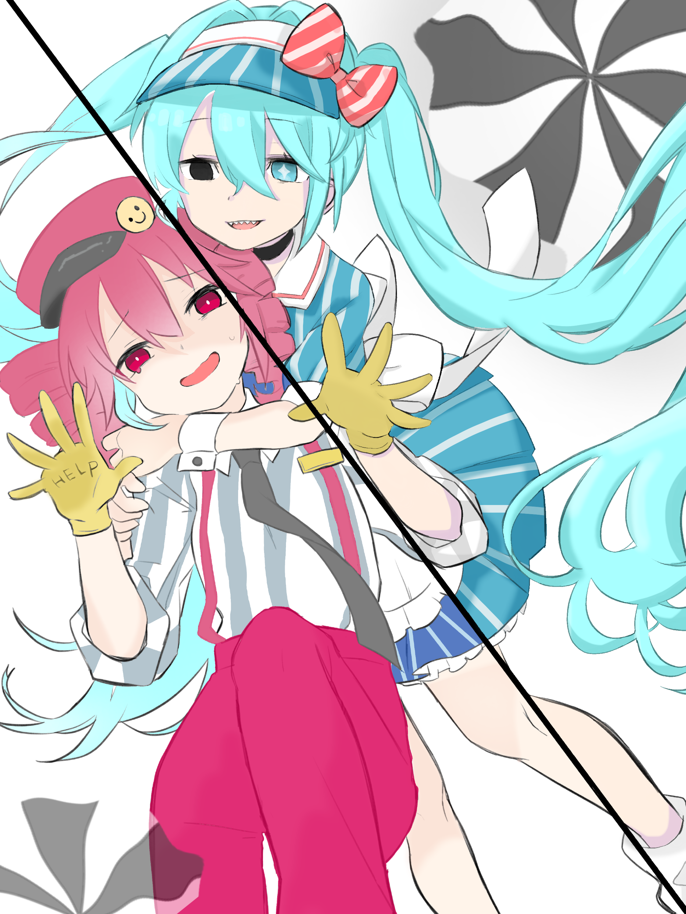 誰か、助けてね(^^♪ - ibisPaint