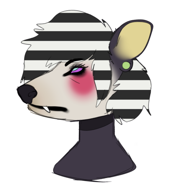 ugly opossum headshot