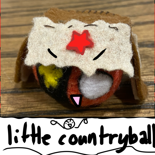 Country ball plushie