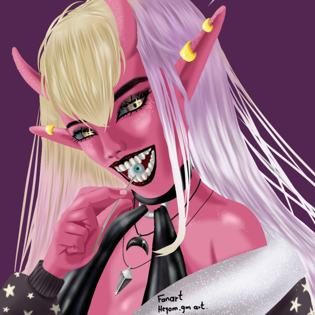 fanart @nadiaxelart en instagram