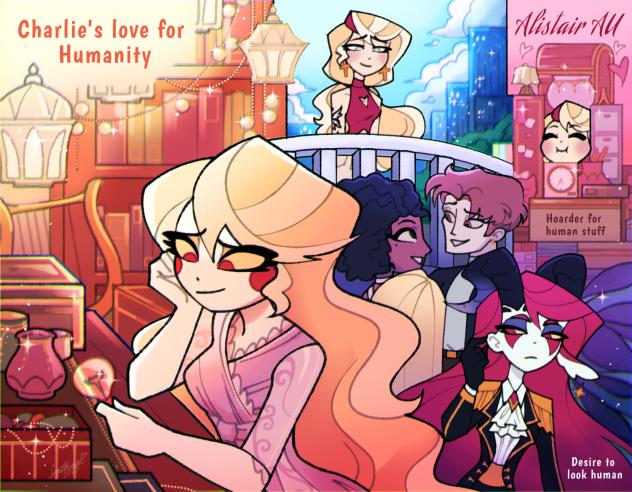 Hazbin Hotel Alistair AU