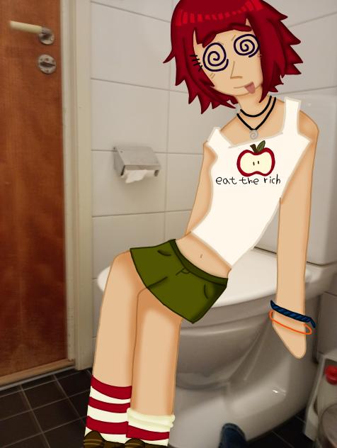 bathroom girl
