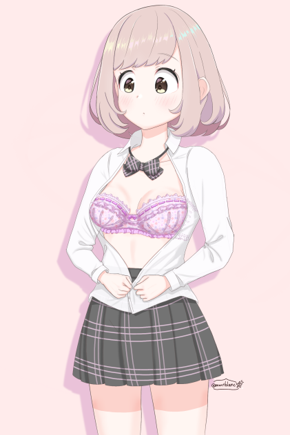 駅メモ　汐入みそら　着替え中