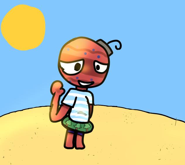 Bobette's summer skin (fanmade)