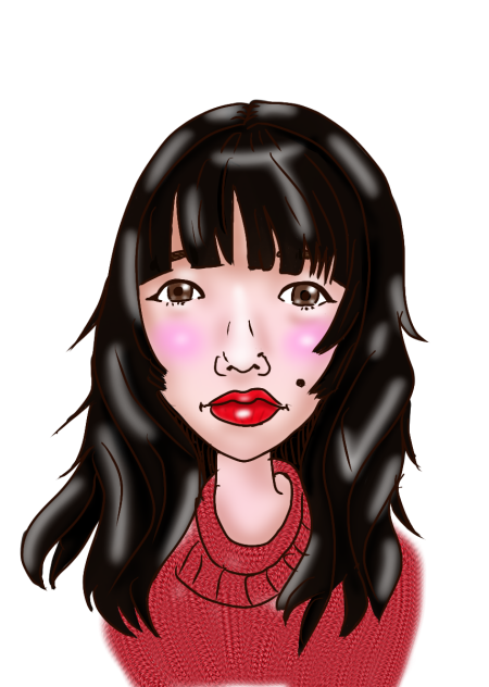 似顔絵　あいみょん