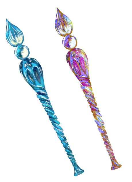 Glass dip pen