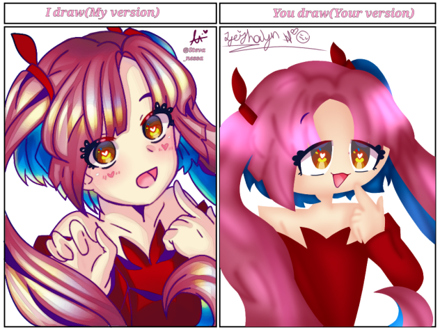 Another I draw you draw thing