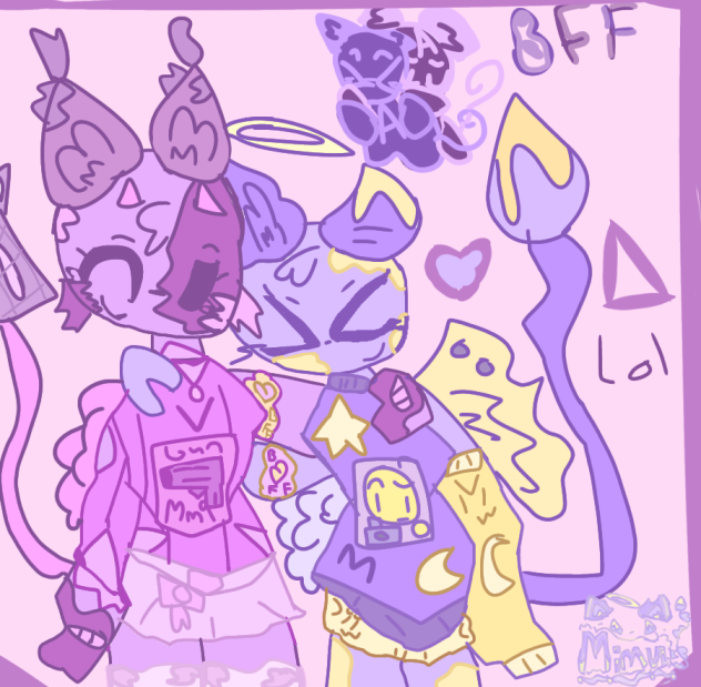 me and my bff chilling ✨