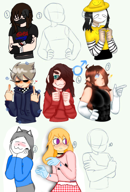 I got extremely lazy but- collab