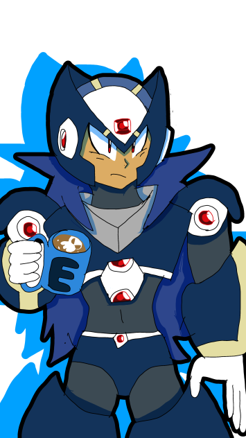 Nitro having some coffe of the death