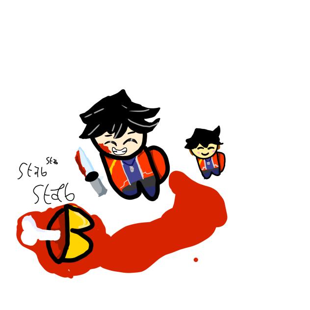 draco stabs gold with draco jr