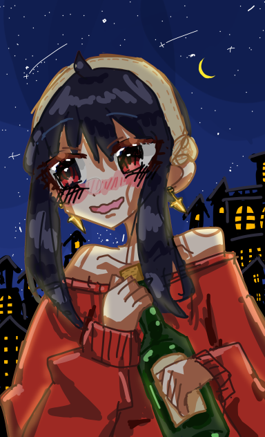 ヨルによる夜のパーティー - ibisPaint