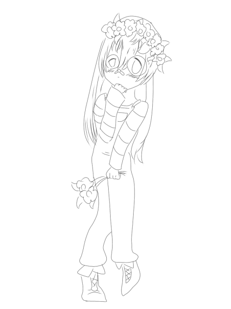 Black Pearl’s Oc-Line art