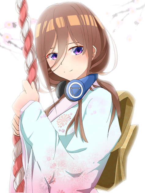 和服の中野三玖(五等分の花嫁)