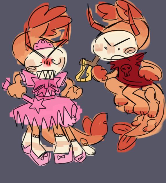evil shrimp