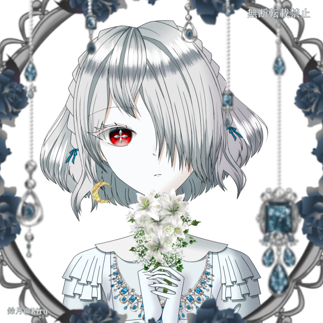 鏡の世界の百合 修正ver