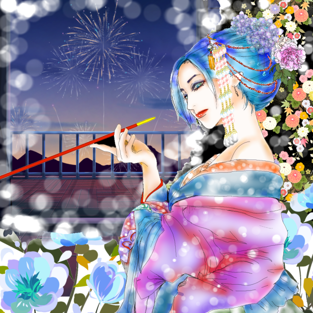 花魁 - ibisPaint