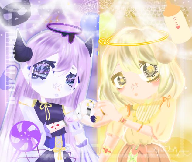 💜💛