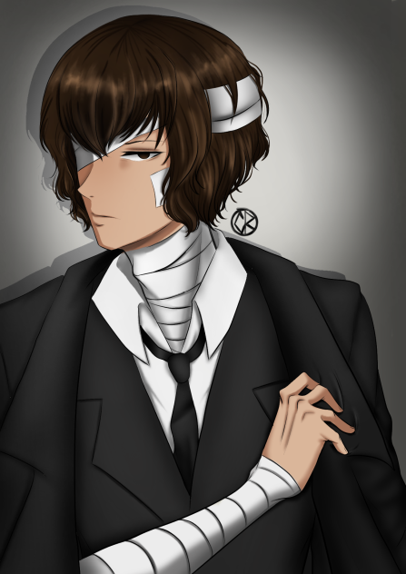 Dazai Osamu BSD Fanart (Color)