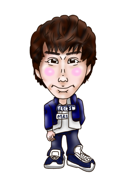 似顔絵　kis-My-Ft2 北山宏光