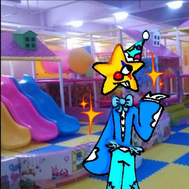 weirdcore star clown oc