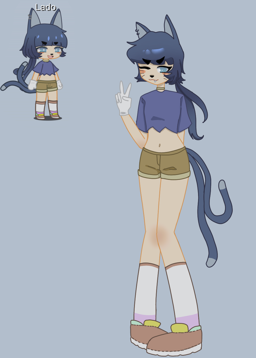 lado (gacha club preset) in my style - ibisPaint