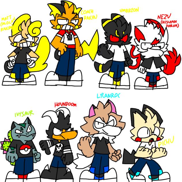 PokeVerse Characters (Part 3)