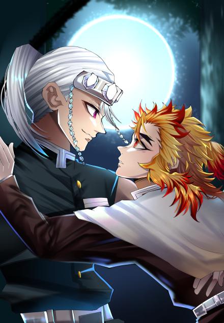 Tengen saves Rengoku