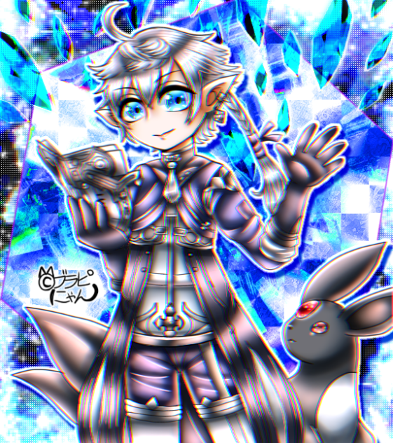 【FF14】初描き・アルフィノ【ブラピにゃん】