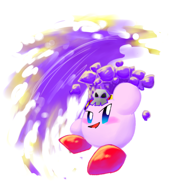 カービィ版ワンドロで描いたポイズン