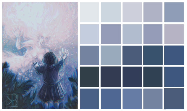 my art Aquarium Aesthetic color palette