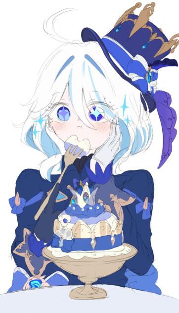 フリーナちゃん途中経過