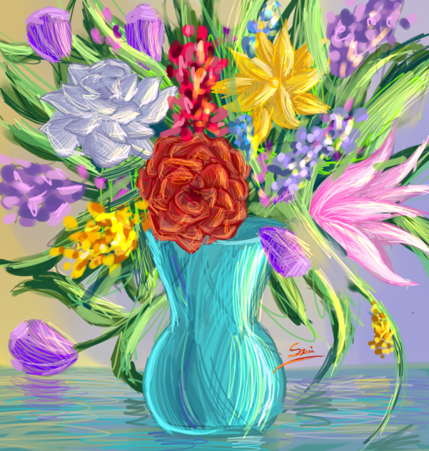Flowers - ibisPaint