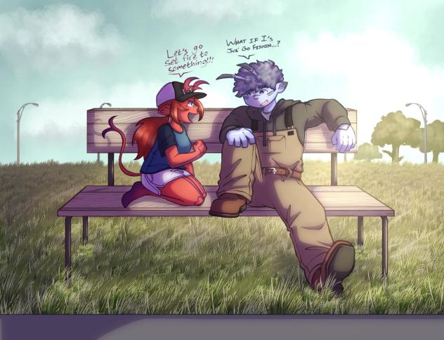 Redrawing an old art‼️