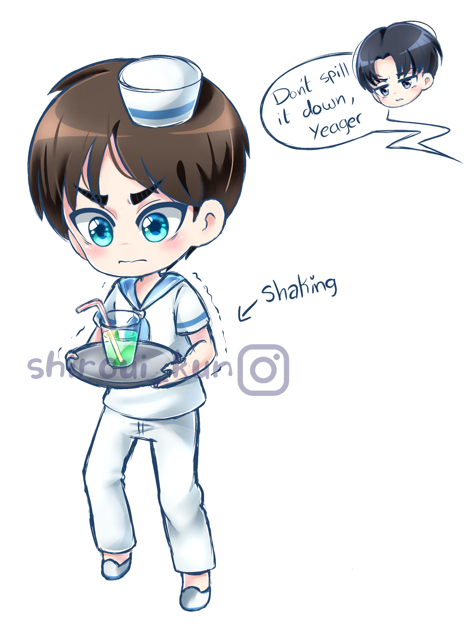 エレン リヴァイ 進撃の巨人 Ibispaint