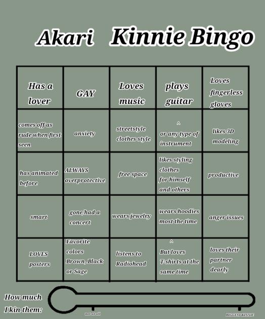 Akari kinnie Bingo (OC)