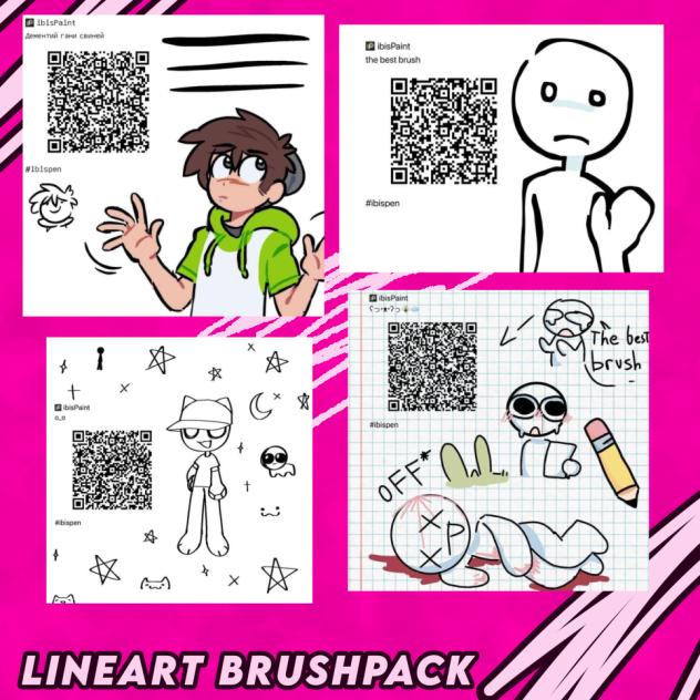 Lineart brushpack ✨