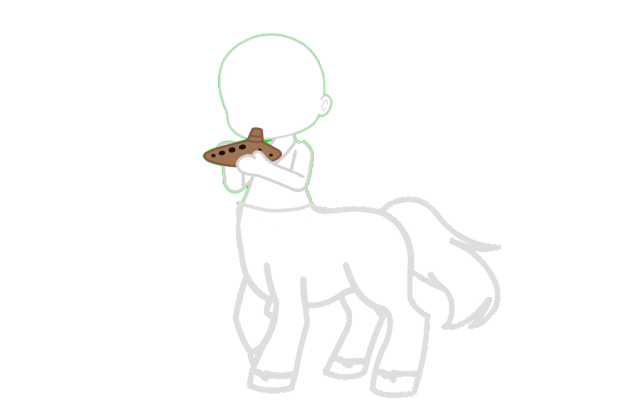 I made the head smaller on this base - ibisPaint