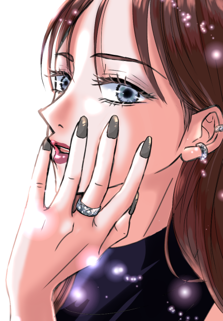 モデルさん模写③