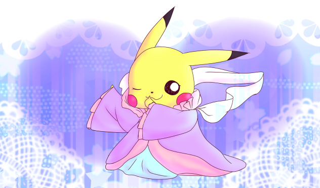 織り姫ピカチュウ