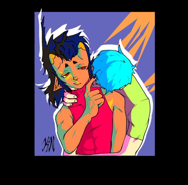 in a world of dark, you are my light - ibisPaint